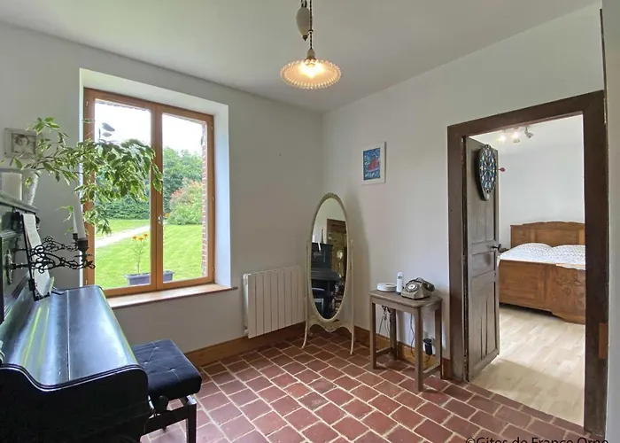 Charmante Longère Authentique Et Lumineuse Avec Grand Jardin, Proche Du Perche - Fr-1-497-216 Hébergement de vacances Saint-Martin-des-Pezerits