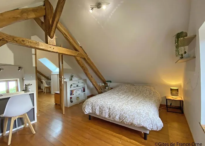 Charmante Longère Authentique Et Lumineuse Avec Grand Jardin, Proche Du Perche - Fr-1-497-216 *