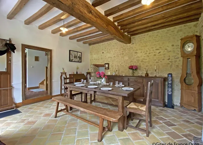 Charmante Longère Authentique Et Lumineuse Avec Grand Jardin, Proche Du Perche - Fr-1-497-216 Hébergement de vacances Saint-Martin-des-Pezerits